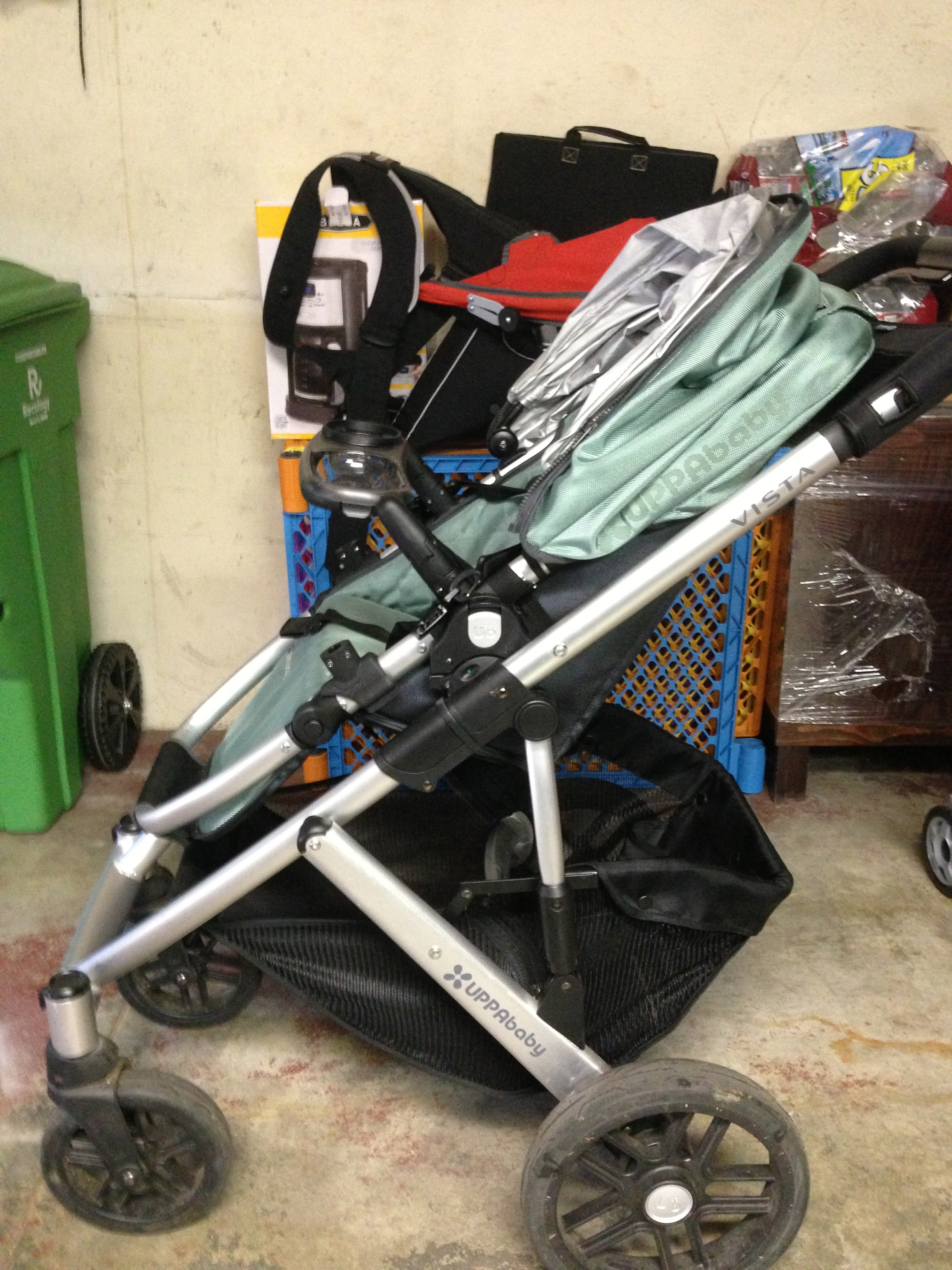 uppababy vista convert to double