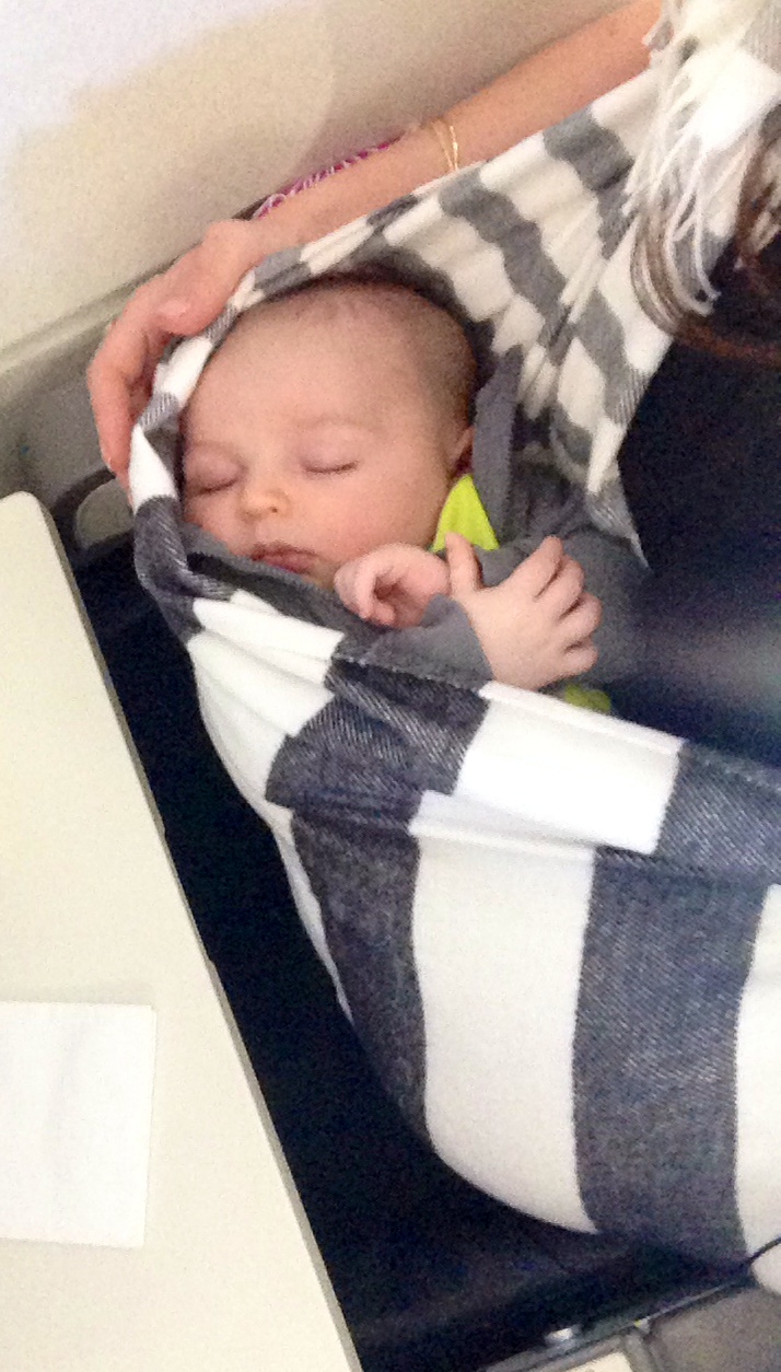infant airplane sling