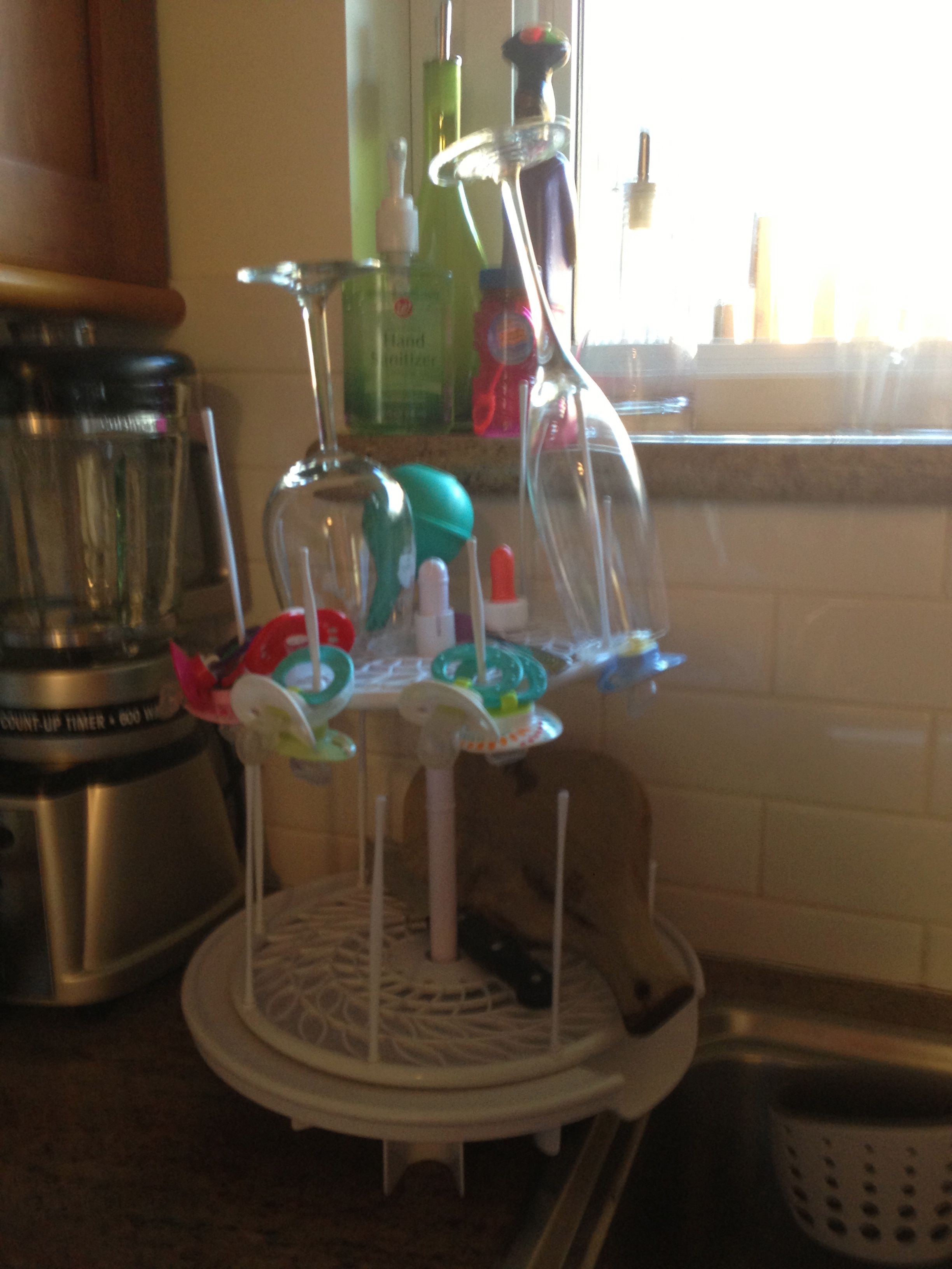 How we Designed our Baby Bottle Drying Rack - Space Saving Bottle