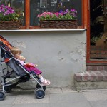 Today’s Hint: Use Your Stroller as an On-the-Go High Chair